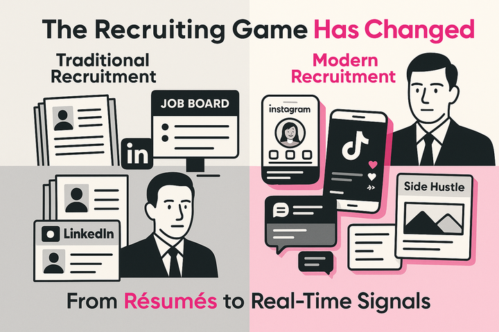 Illustration for Why LinkedIn Is Already Old News: Recruiting the Next Generation of Talent