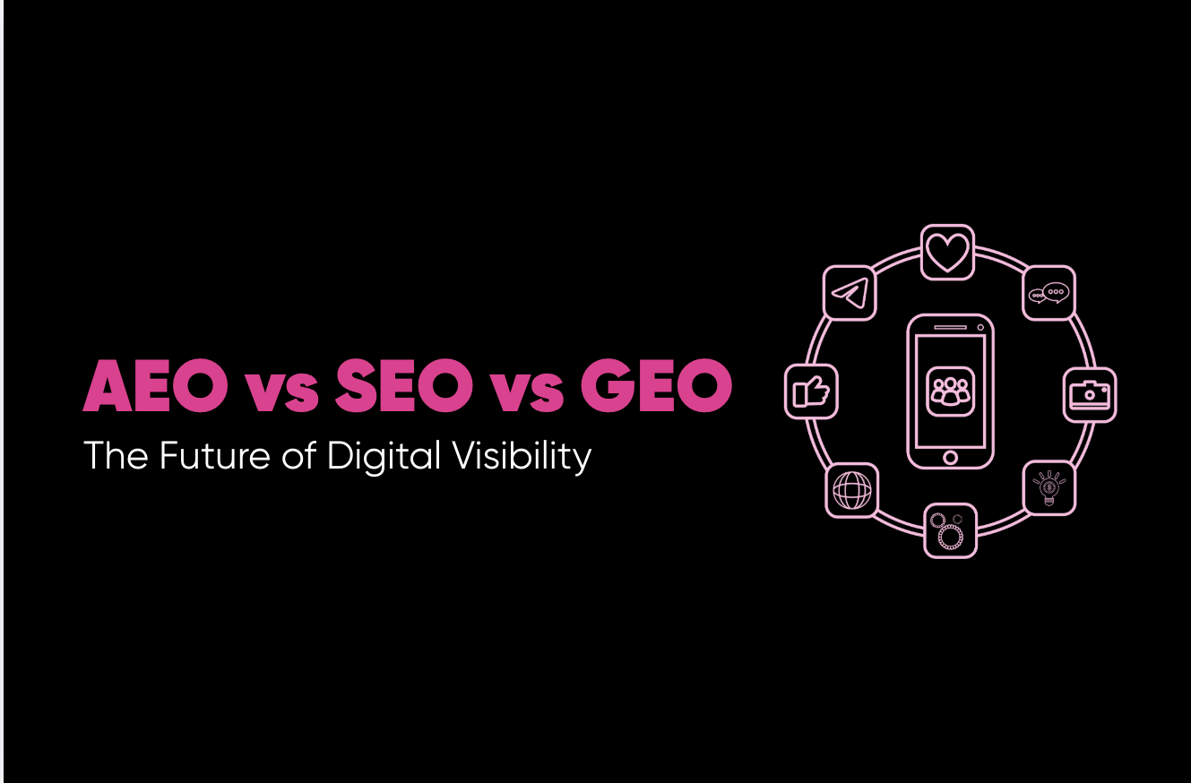 AEO vs SEO vs GEO: The Future of Digital Visibility