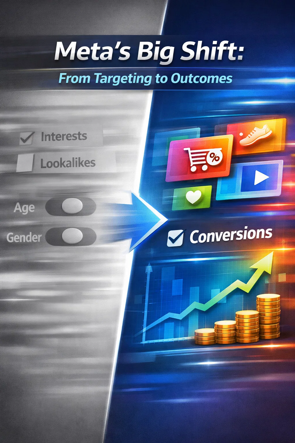 Illustration for Meta Ads in 2026: Advantage+ Is Taking Over – Here’s How to Win With Less Control