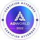 Ad World Attendee Badge